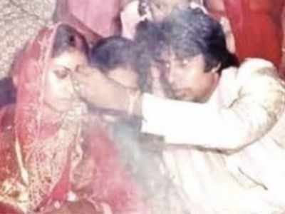 Amitabh Bachchan shares unseen pictures with Jaya Bachchan on 48th wedding anniversary
