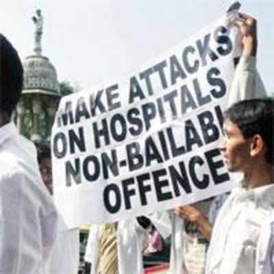BMC's Rs. 8-cr plan to stop doctors getting thrashed
