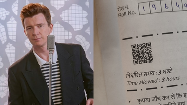 'Rickrolling' in board exam? CBSE Class 12 maths paper QR code 'leads' to Rick Astley song, sparks viral buzz