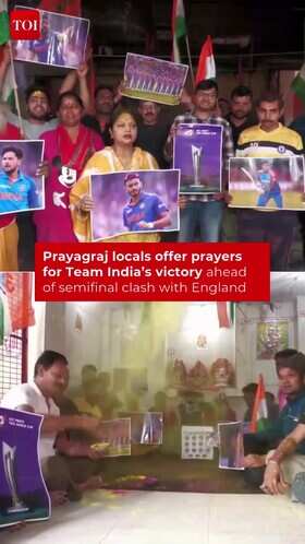Uttar Pradesh: Special Prayers Held For Team India Ahead Of Semifinal Clash