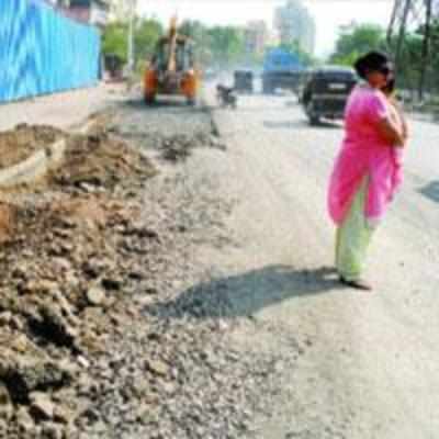 Dust from dug up roads pose health hazards for citizens