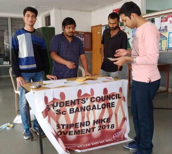 IISc research scholars join countrywide stipend-hike movement, write to PM
