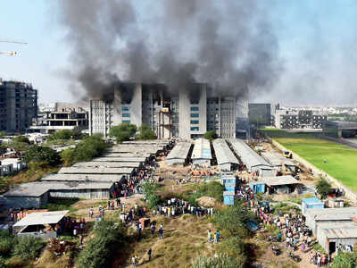 Blaze in Serum’s SEZ campus kills 5