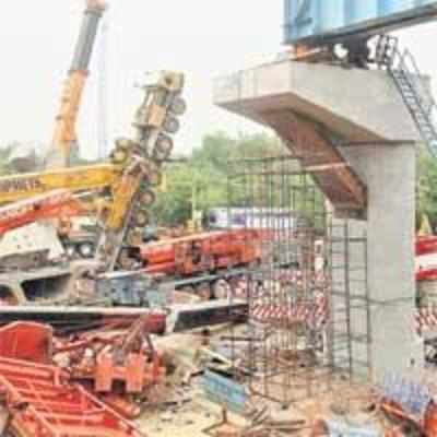 Yet another mishap on the delhi metro