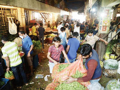 Spice trader at wholesale market contracts virus