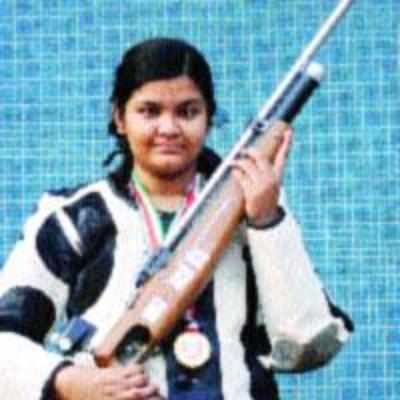 National glory for Vashi girl who hits bull's eye