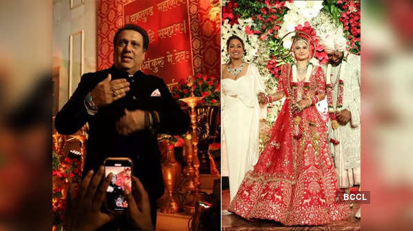 From Govinda keeping aside the differences and attending the wedding to Kashmera Shah-Krushna Abhishek getting emotional: Top highlights from Arti Singh and Dipak’s wedding ceremony