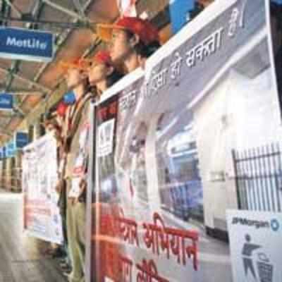 College students '˜adopt' rly stations