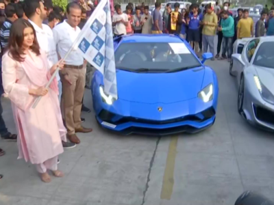 Hyderabad news live: Super car rally organised for cancer awareness