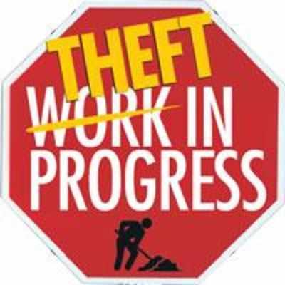 Theft work in progress