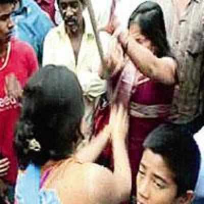 Woman beats up husband's lover, drags her to cops
