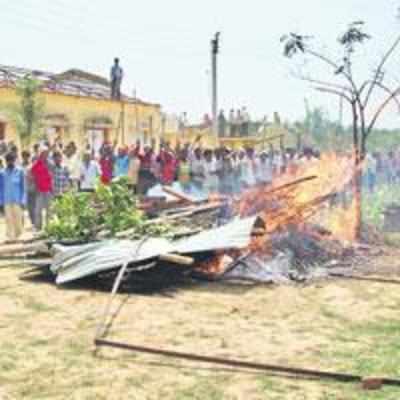 Buddha faces the heat after police camps are torched in West Bengal