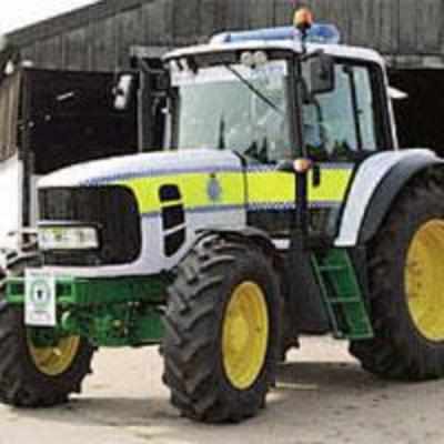 Tractor given makeover for cops to target rural thieves