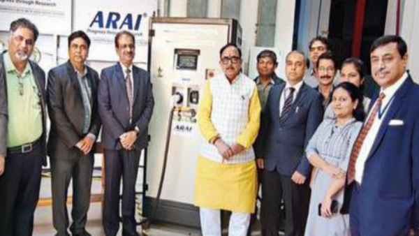 Automotive Research Association of India launches EV charger, to set up research facility