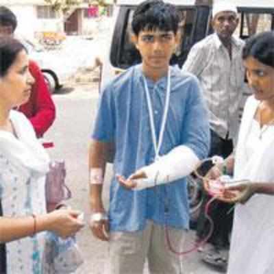 Thrashed SSC student gets writer for exam