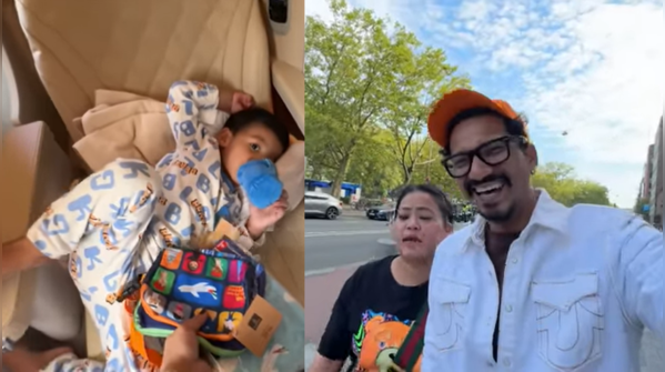 ​From Golla getting his first seat on the flight to missing the last cable car in Interlaken; A look at Bharti Singh and Haarsh Limbachiyaa's first Europe Trip with their little munchkin