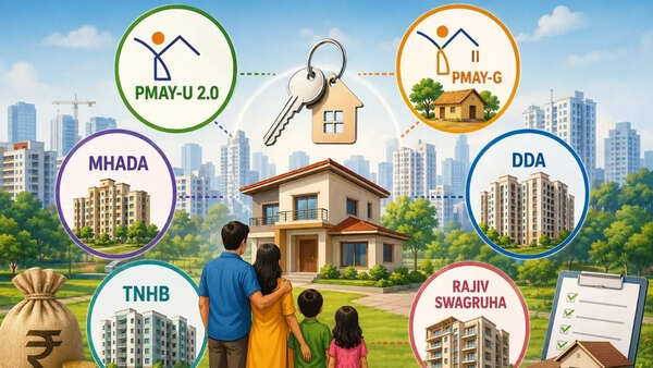 From PMAY-U 2.0 to MHADA: 6 government-backed affordable housing schemes helping Indians buy their first home