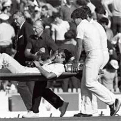 Test cricket did witness riotous scenes in the past