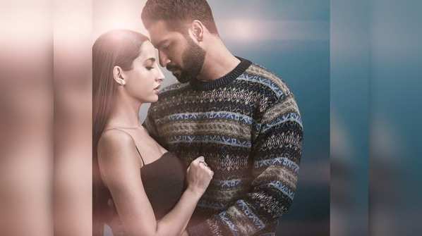 Vicky Kaushal and Nora Fatehi's first look from the music video 'Pachtaoge'