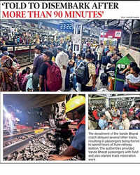 Delayed Deccan Queen rake for Solapur-bound Vande Bharat passengers
