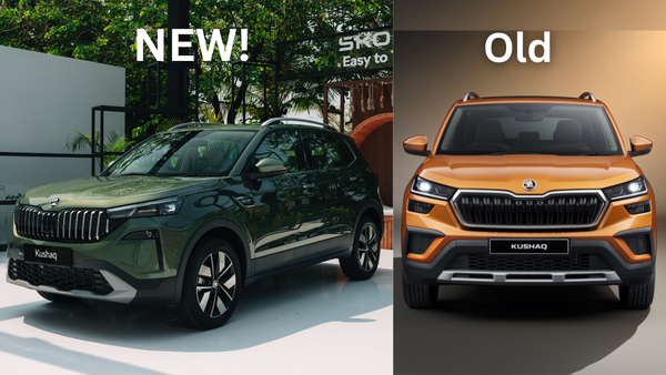 Skoda Kushaq facelift: Changes, upgrades over the old model explained