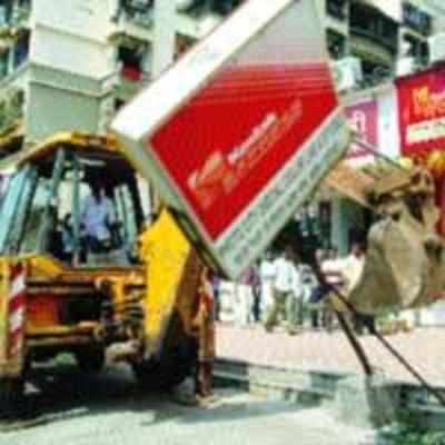 Illegal constructions in Kharghar demolished