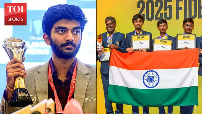 Gold again! World Chess champion D Gukesh, World Junior champion Pranav V and now this &mdash; Velammal keeps minting talents