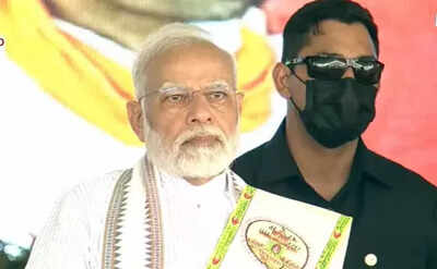 PM Modi Bundelkhand Expressway inauguration: PM Modi lands in UP, will inaugurate Bundelkhand Expressway today
