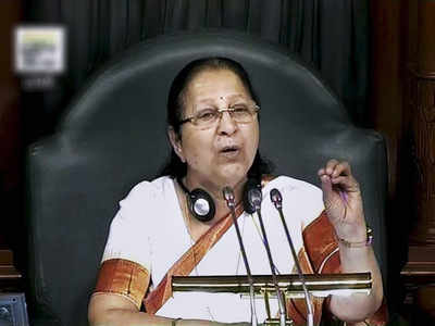 Speaker Sumitra Mahajan pitches for 'amicable resolution' to flying ban issue