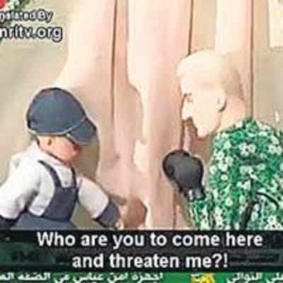 Child '˜kills' Bush on Hamas puppet show