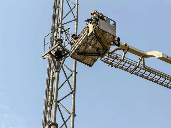 Stressed over family dispute, woman climbs Sector 63 tower, rescued