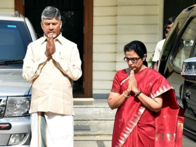 Amid many challenges, Chandrababu Naidu begins poll campaign with ‘best wishes’ from wife