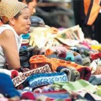 Mercury drops, but Tibetan woollens missing