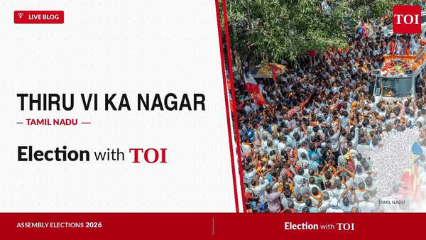 Thiru-Vi-Ka-Nagar election results 2026: TVK’s Pallavi wins by 22,333 votes