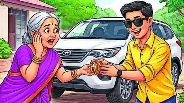 Conman in Fortuner tricks elderly Bengaluru woman, drives away with gold bangles