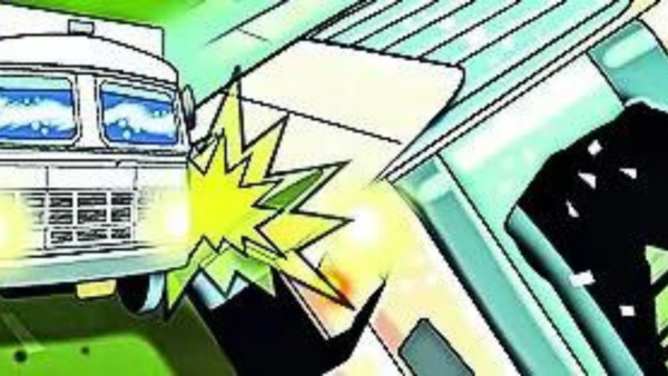 22 kids hurt as bus 'on way to CM Pushkar Singh Dhami rally' hits truck in Uttarakhand