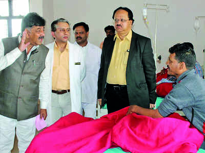 Government hospitals to get a boost after DK Shivakumar’s visit