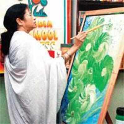 After prose and poetry, Didi paints to fund polls