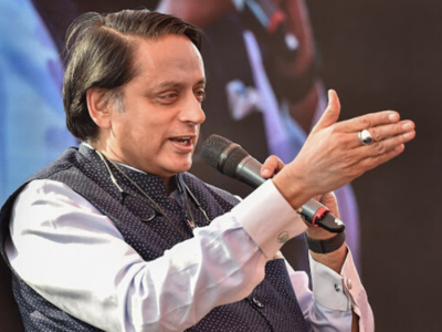 Tharoor: Government should name schemes as sit-down, shutdown and shut-up India