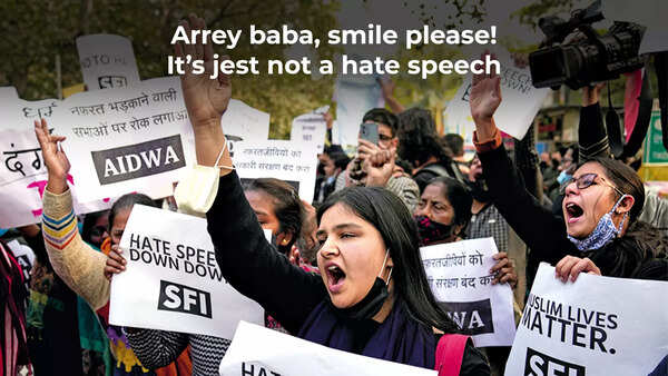 Smile please! It’s jest not a hate speech