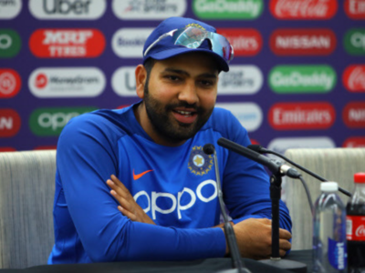 Rohit Sharma's reply when asked to say something about MS Dhoni's birthday plans will leave you in splits