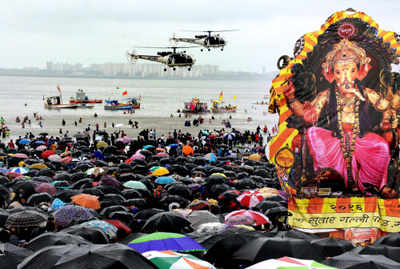 Mumbai bids adieu to 24,768 Ganesh idols