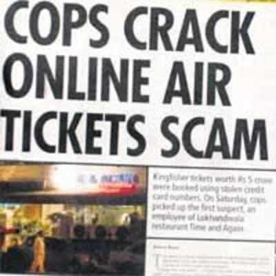 Cops track down air ticket scamsters in Goa, nab two