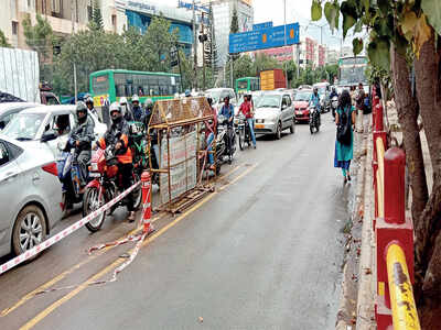 Only chain is constant  for BMTC bus lanes