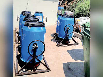 Composting brings down garbage from 56 bins to 4