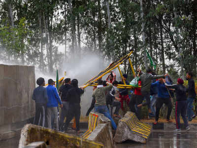 Water cannons can’t douse their anger