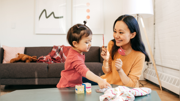 How grown-ups speak about themselves