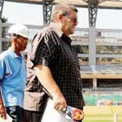 Don't rush Wankhede work: ICC