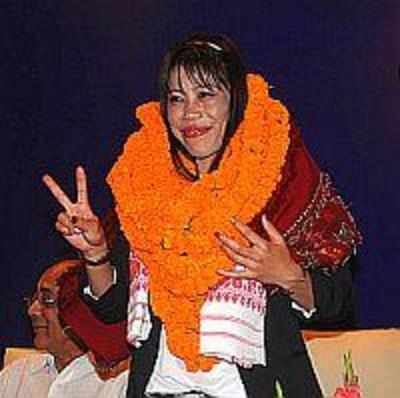 Ministry of Tribal Affairs felicitates Mary Kom