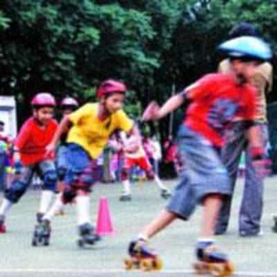 Old guards steal Navi Mumbai district roller skating competition